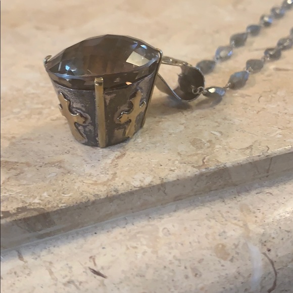 Exquisite SaFia multi stone 6 strand necklace - Picture 11 of 11